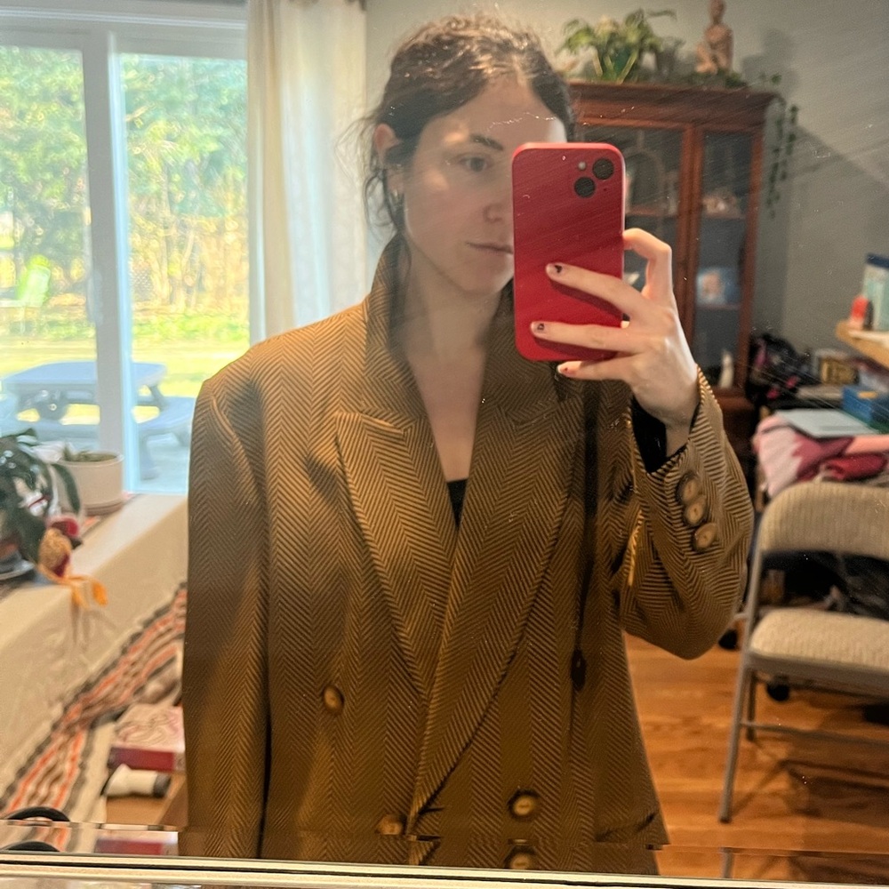 Double-breasted blazer
